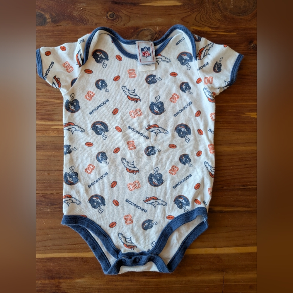 NFL Broncos Baby Bodysuit 24 Months